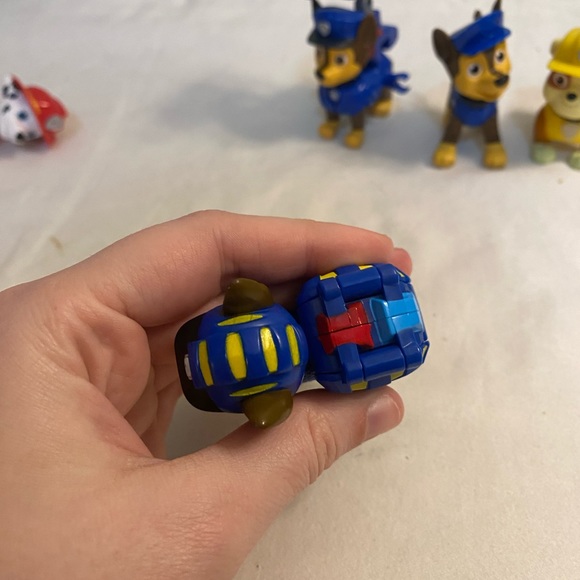 Paw Patrol Figues Bundle of 5 Toys Chase Marshall and Rumble - Picture 8 of 11